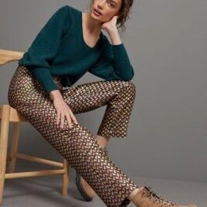 Anthropologie Slim Straight Pants - Size 12 (NWT)